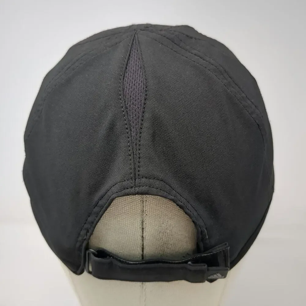 adidas Baseball Cap Black One Size adizero Performance Mesh Strapback Gray Hat